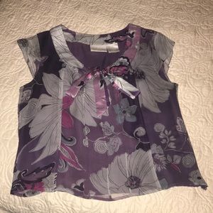 Pretty purple Worthington blouse